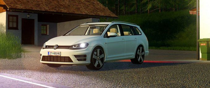 PKWs Volkswagen Golf R Variant 2015 Landwirtschafts Simulator mod