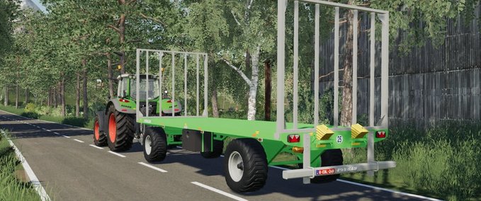 Pressen Joskin Wago 8M Landwirtschafts Simulator mod