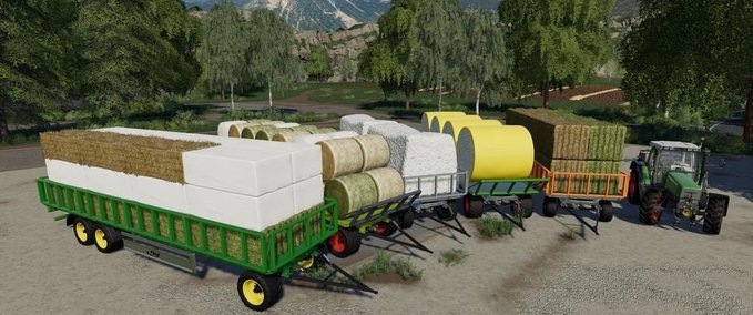 Pressen Fliegl DPW 180/210 Bales-Autoload Landwirtschafts Simulator mod