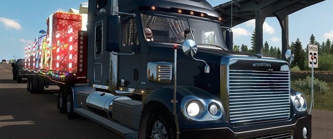 Trucks [ATS] FREIGHTLINER CORONADO (DX11) [1.36.X] American Truck Simulator mod