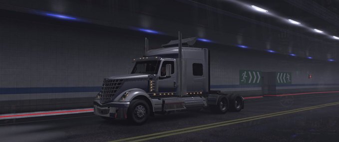 Anbauteile INTERNATIONAL LONESTAR 73' HI-RISE SLEEPER American Truck Simulator mod