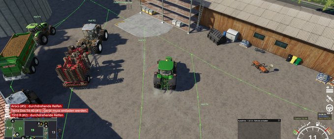 Courseplay Kurse Ls19 Autodrivenetz von der Nordfriesischen Marsch 4Fach Landwirtschafts Simulator mod