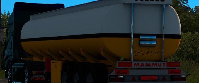 Trailer Besitzbarer Mammut Tanker Zard [1.36.x] Eurotruck Simulator mod