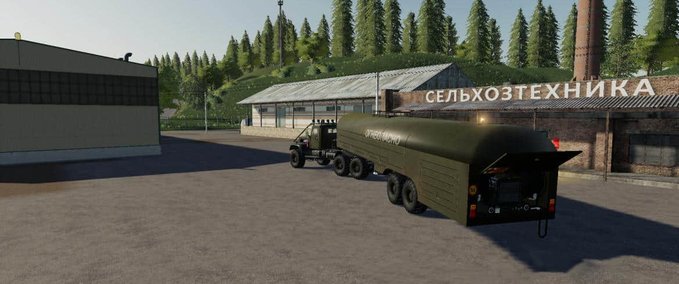 Sonstige Anhänger Tanker 22 ChMZAP Landwirtschafts Simulator mod