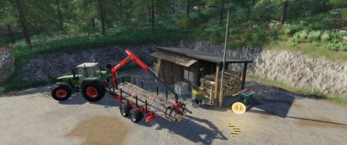 Objekte Kleine Holzverkaufsstation Landwirtschafts Simulator mod