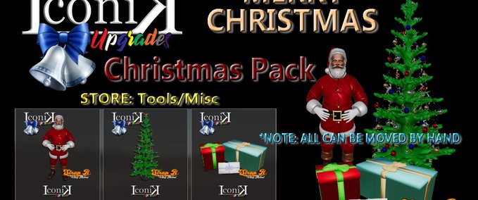 Objekte Iconik Christmas Pack Landwirtschafts Simulator mod
