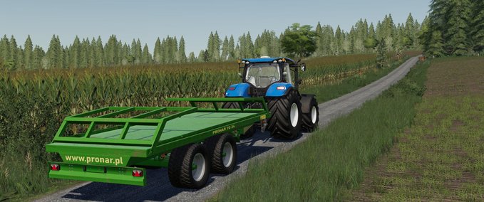 Ballentransport Pronar TO 24 Landwirtschafts Simulator mod