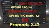 GPS RG PRO 3.0 FIX PROMODS  +MIDDLE-EAST ADDON PACK V2.43 [1.36.X] Mod Thumbnail