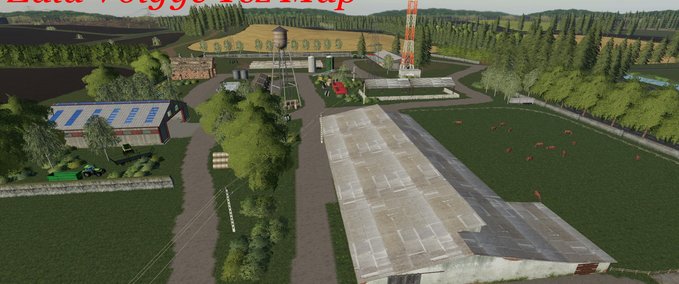 4fach Maps Zala Völgye Tsz Map Landwirtschafts Simulator mod