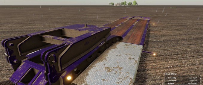 Anhänger Lode King Tieflader 50 Tonnen Landwirtschafts Simulator mod