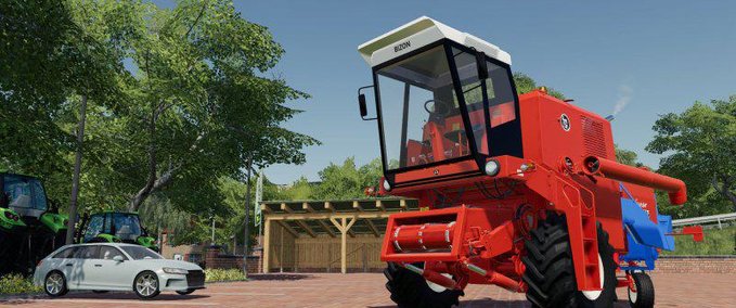 Combines & Excavators FS19 Bizon Super Z056 Farming Simulator mod