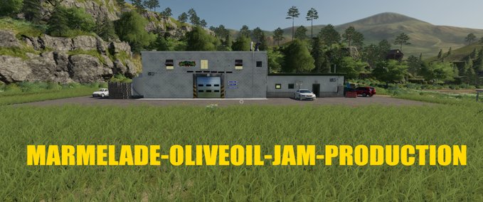 Platzierbare Objekte OLIVEOIL PRODUCTION Landwirtschafts Simulator mod