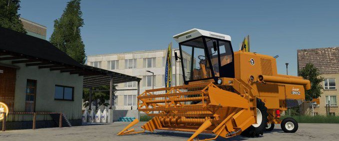 Combines & Excavators BIZON SUPER Z056 MIODOWY Farming Simulator mod