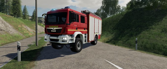 Feuerwehr MAN TGM HLF20 Varus Landwirtschafts Simulator mod