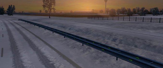 Sonstige Neuer Realistischer Winter HD 4K [1.36.x] Eurotruck Simulator mod