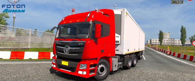 Sonstige Chinese Truck Foton Auman GTL-SP + Interieur [1.36.x] Eurotruck Simulator mod