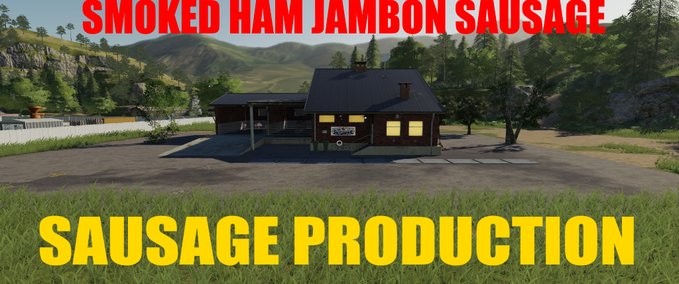 Platzierbare Objekte Sausage Production Landwirtschafts Simulator mod