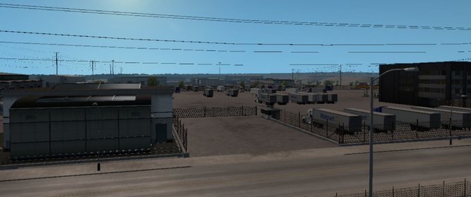 Maps [ATS] Albuquerque Terminal Mod [1.36.x] American Truck Simulator mod