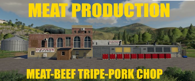 Platzierbare Objekte Meat Production Landwirtschafts Simulator mod