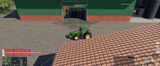 Tools Savegame of my yard on the Nf Marsch 4fach mit Traben Farming Simulator mod