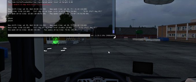 Sonstige SIMPLE TACHOGRAPH [1.36.X] Eurotruck Simulator mod