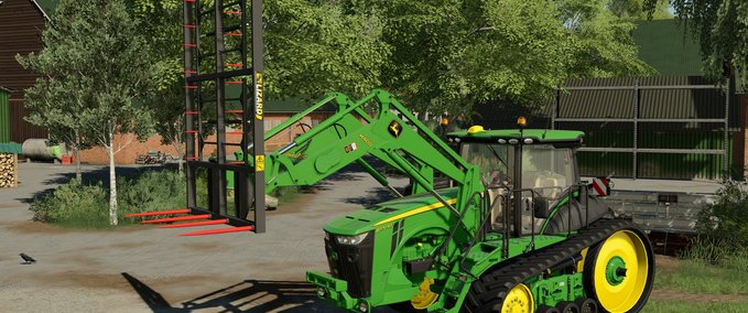 Frontlader John Deere 8RT Landwirtschafts Simulator mod