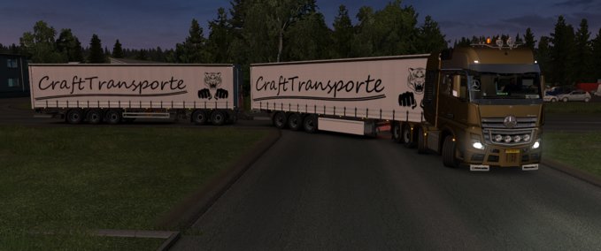 Skins CraftTransport weiß Eurotruck Simulator mod