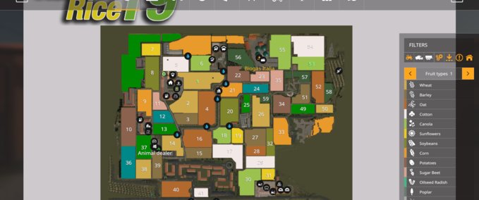 Maps Italian Rice Landwirtschafts Simulator mod