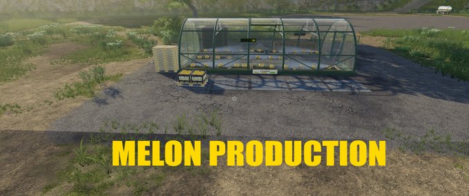 Platzierbare Objekte MELON PRODUCTION Landwirtschafts Simulator mod