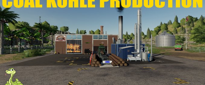 Platzierbare Objekte KOHLE  COAL PRODUCTION Landwirtschafts Simulator mod