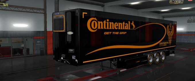 Skins Continental Skin Paket für Scania (1.36.x) Eurotruck Simulator mod