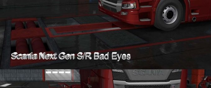 Scania Scania S & R Bad Eyes [1.36.x] Eurotruck Simulator mod