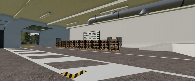 Gebäude Warehouse DryStorage Landwirtschafts Simulator mod