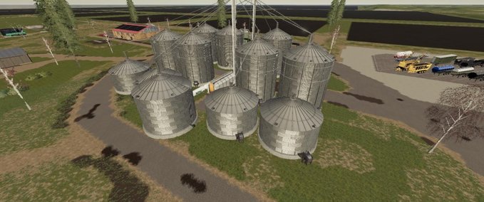 Objekte FS19 Multi Silo Peasantville Landwirtschafts Simulator mod