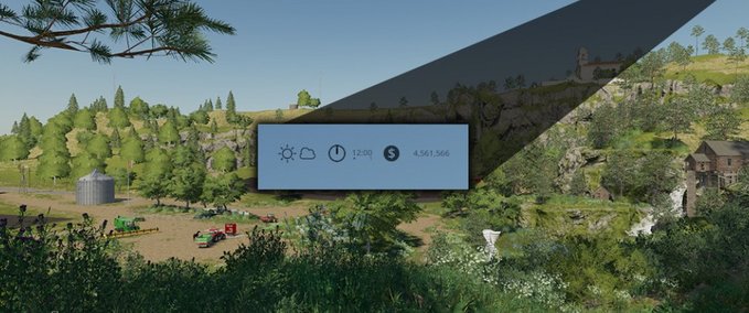 Scripte HUD Smart Shade Landwirtschafts Simulator mod