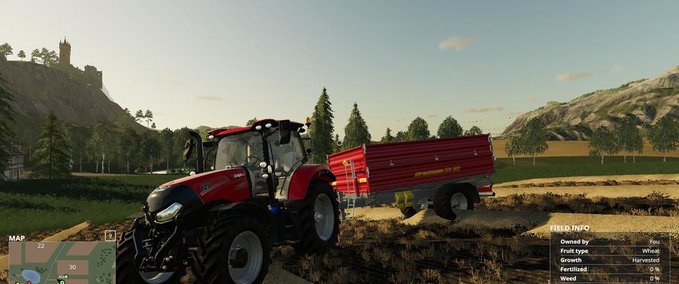 Scripts Additional Field Info Farming Simulator mod