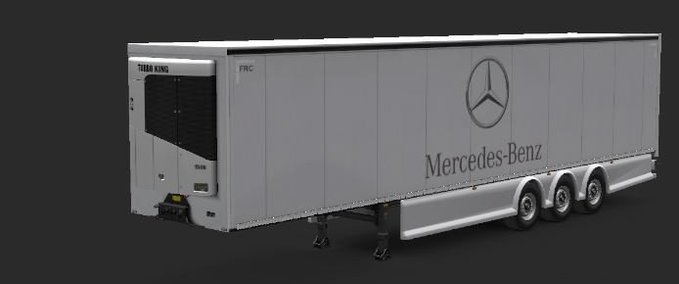 Trailer Mercedes Benz Anhänger für schnelle Aufträge [1.36.x] Eurotruck Simulator mod