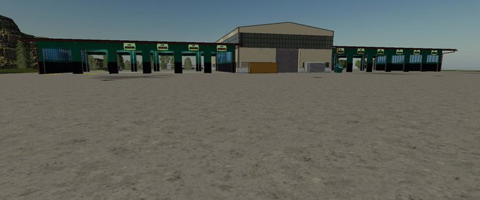 Gebäude FS19 Warehouse Bulk Storage Landwirtschafts Simulator mod