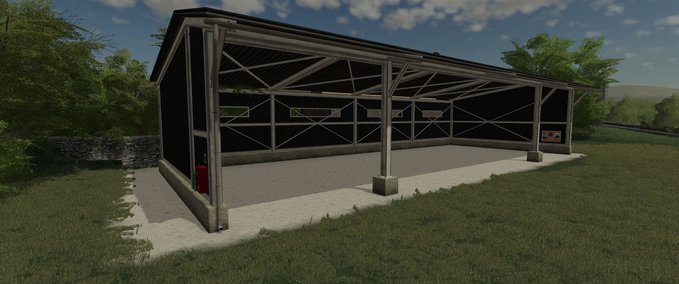 Gebäude Vehicle Hanger Landwirtschafts Simulator mod