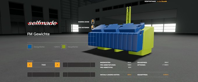 XXL weights pack Mod Image