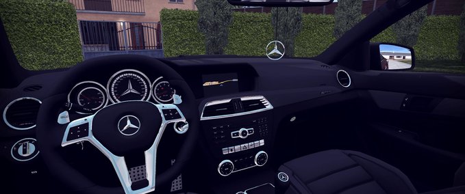 Mercedes Mercedes Benz C63 AMG [1.36.x] Eurotruck Simulator mod