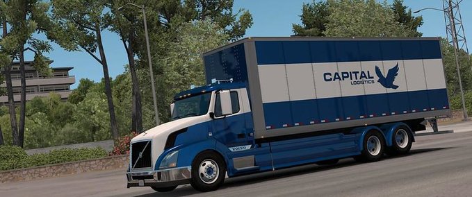 Trucks [ATS] VOLVO VNL VON CAPITAL [1.36.X] American Truck Simulator mod