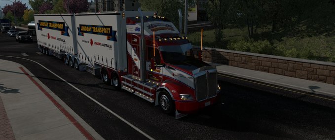 Trucks KENWORTH T610 REWORKED [1.36.X] American Truck Simulator mod
