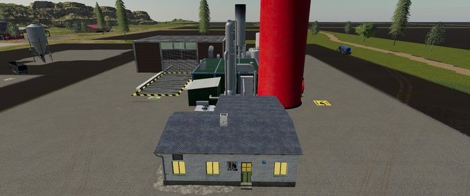 Gebäude mit Funktion FS19 Crude Oil Refinery Landwirtschafts Simulator mod