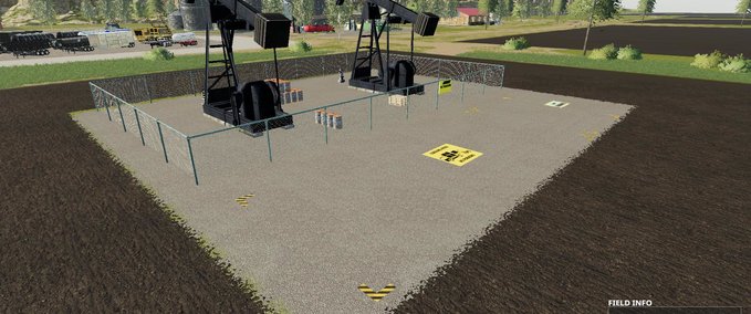 Objekte FS19 Crude Oil Derrick Landwirtschafts Simulator mod