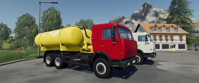 Traktoren Kamaz 5320 KO505A Landwirtschafts Simulator mod