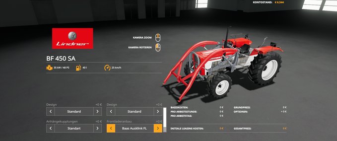 Sonstige Traktoren Lindner BF 450 SA Landwirtschafts Simulator mod