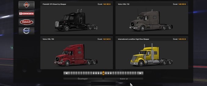 Trucks Wunsch-LKW vom Wunsch-Händler [MP fähig] 1.36.x American Truck Simulator mod