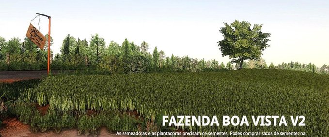 Maps Fazenda BOA VISTA Landwirtschafts Simulator mod