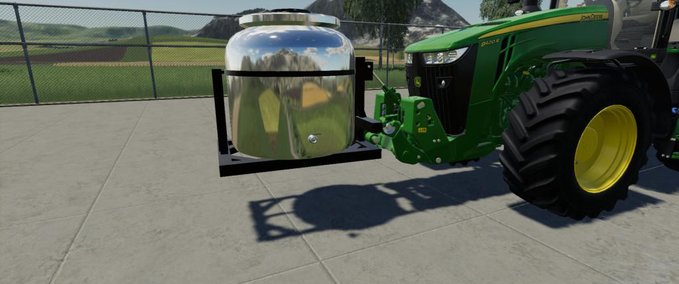 Sonstige Anbaugeräte 3 Point Tank Water/Milk Landwirtschafts Simulator mod